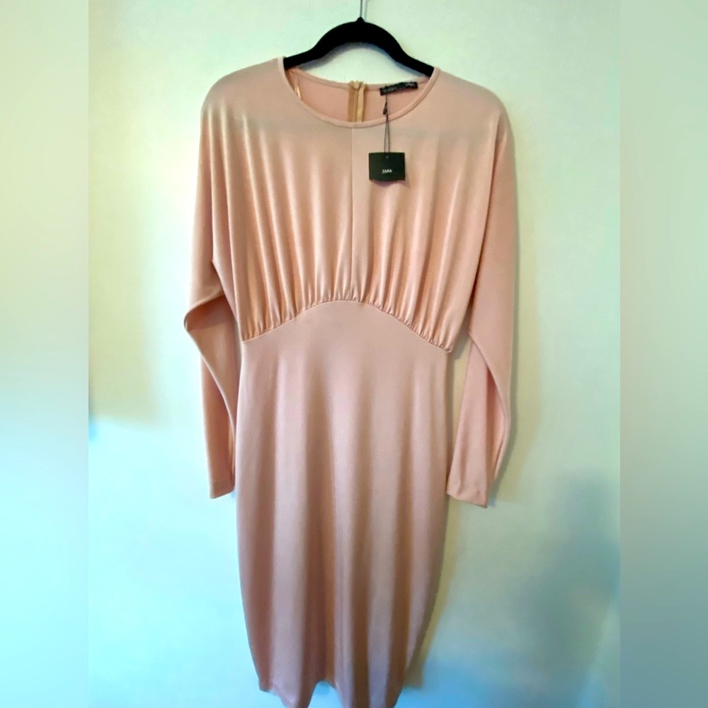 ZARA Dress, pale pink, medium, NWT